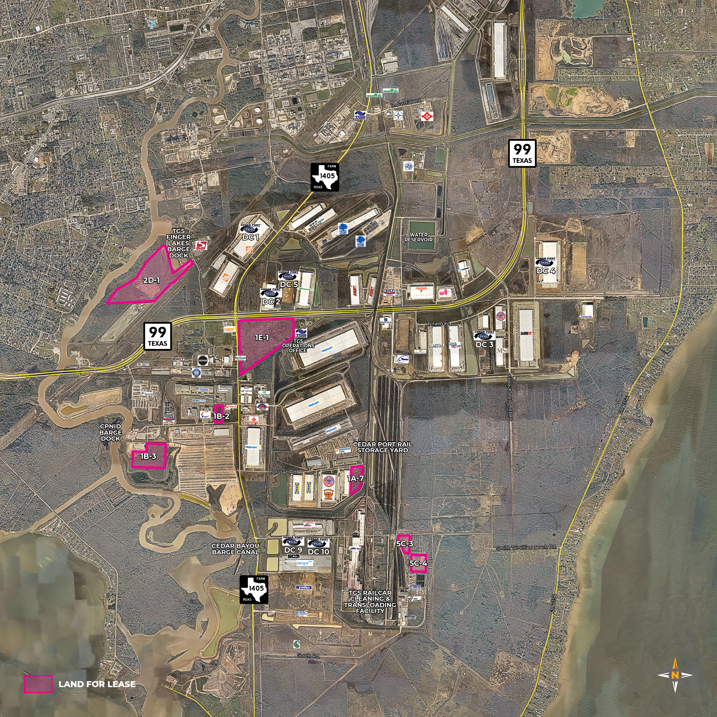 TGS-CedarPort-AvailableLand-IOSSites-ParkMap-101325