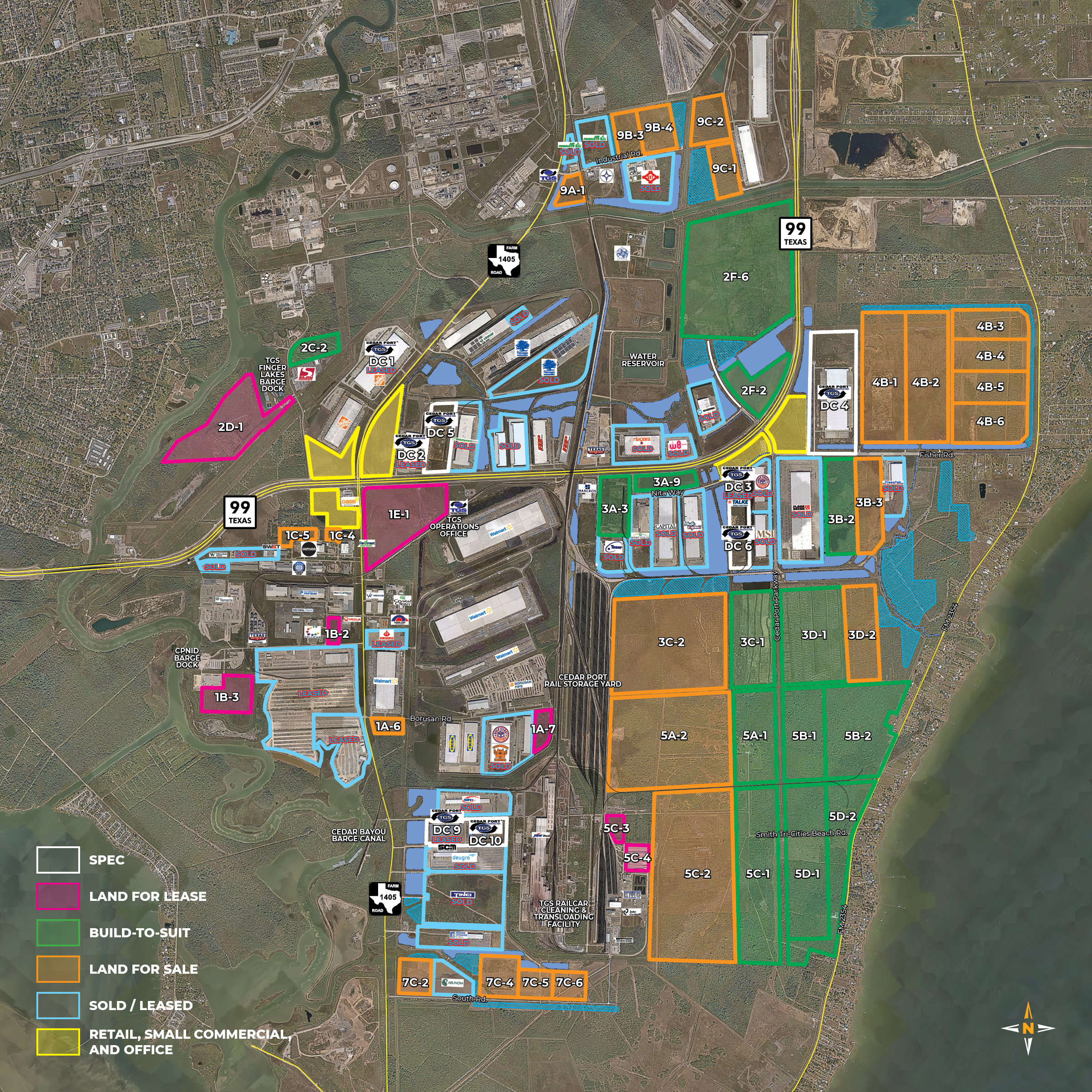 TGS-CedarPort-AvailableLand-LandSites-ParkMap-020226