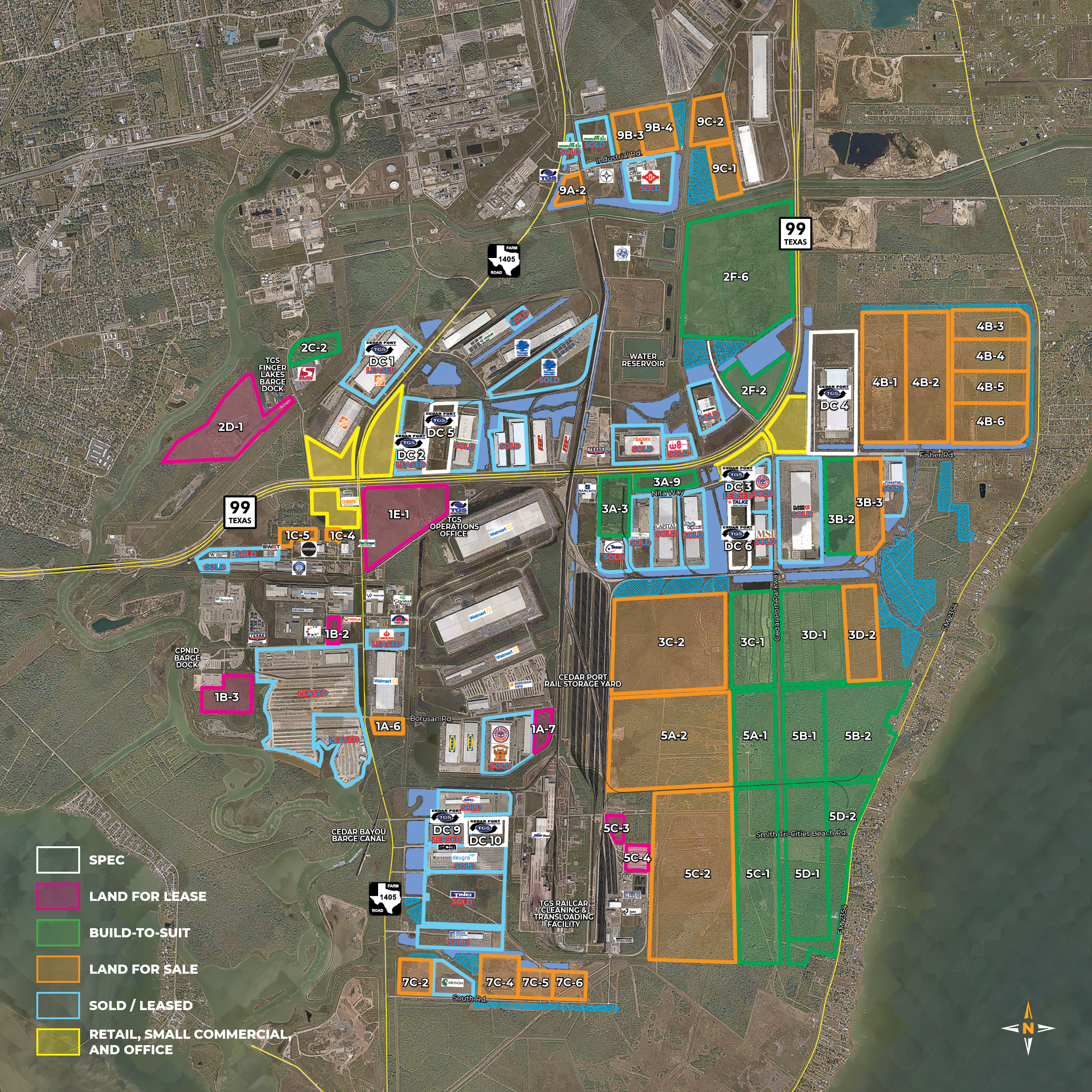 TGS-CedarPort-AvailableLand-LandSites-ParkMap-020326