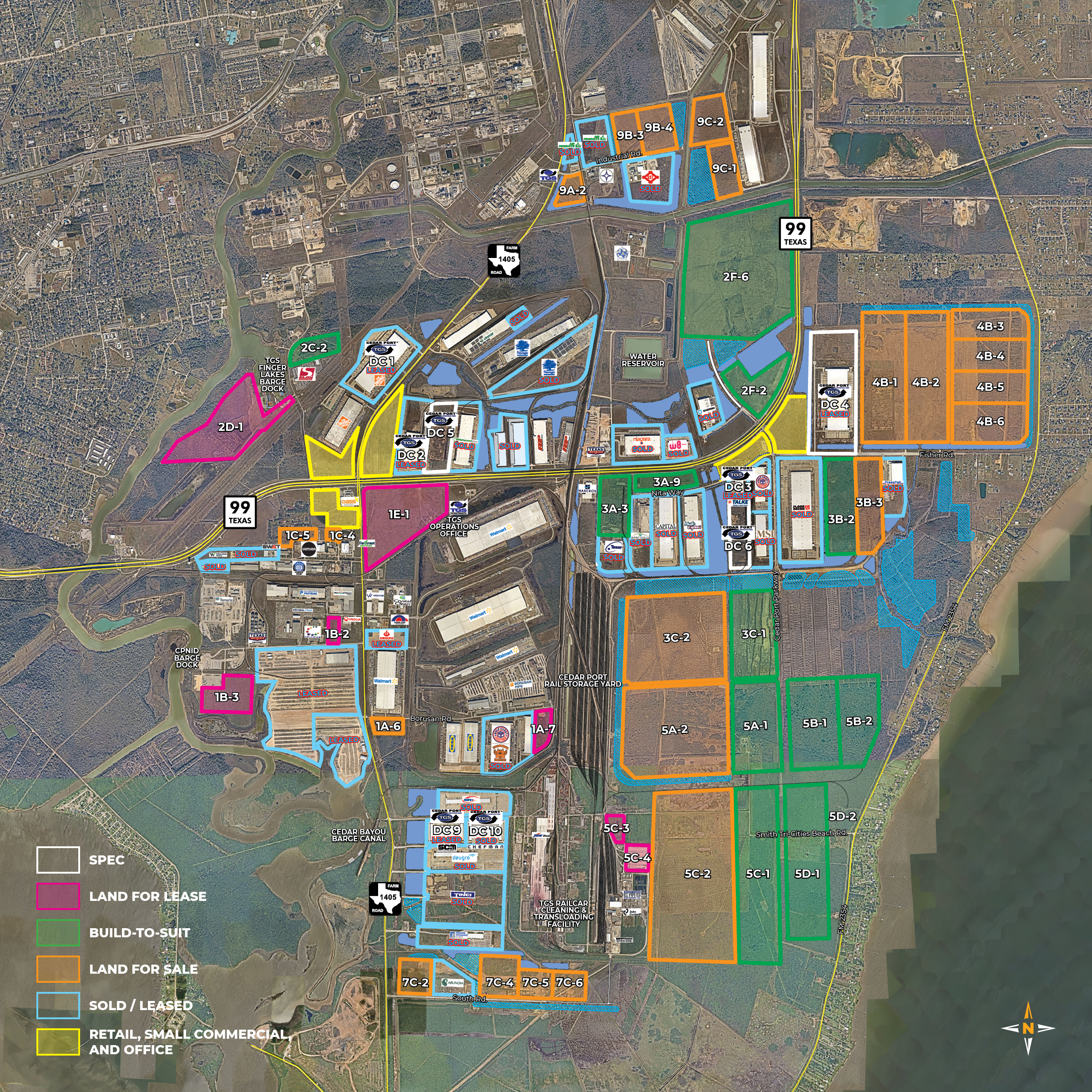 TGS-CedarPort-AvailableLand-LandSites-ParkMap-081226
